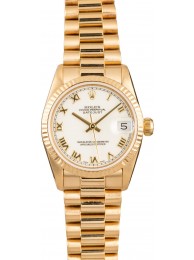 Fake Imitation Rolex President 68278 Yellow Gold 31mm WE00049