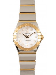 Fake Omega Constellation Two Tone MOP WE00011