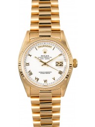 Fake Replica Rolex President Day-Date 18038 Roman Numerals WE03859