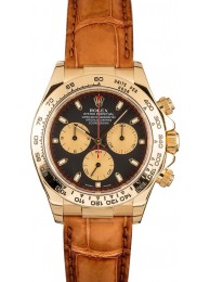 Fake Rolex Daytona Leather Strap 116519 WE02971