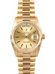Fake Rolex Gold Presidential 18238 WE01020