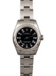 Fake Rolex Lady Oyster Perpetual 176234 Diamond Dial WE03842