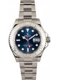 Fake Rolex Platinum Yacht-Master 116622 Blue Dial WE04714