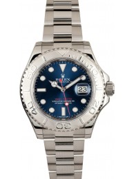 Fake Rolex Platinum Yacht-Master 116622 Blue Dial WE04714