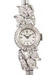 Fake Vintage Rolex Cocktail Watch with Diamonds WE03236