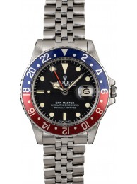 Fashion Vintage 1968 Rolex GMT-Master 1675 with Pepsi Insert WE00725