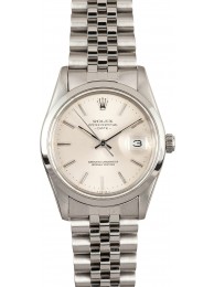 First-class Quality Rolex Date Ref. 15000 Steel WE02328
