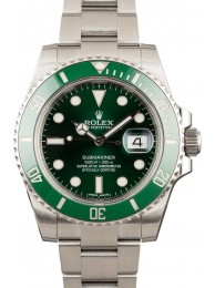 Green Rolex Submariner 116610V Ceramic WE03620