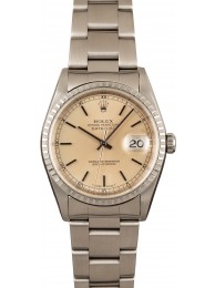 High Imitation Rolex Datejust 16220 Silver Index Dial T WE01657