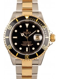 High Imitation Rolex Submariner 16613 Black Luminous Dial WE03178