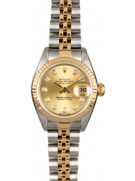 High Quality Imitation Ladies Rolex Datejust 79173 Diamonds WE02181