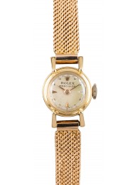 Hot Replica Vintage Rolex Cocktail Watch Textured Bracelet T WE01933