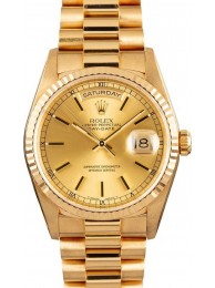 Imitation 1:1 President Rolex Gold Day-Date 18238 WE00811