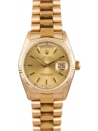 Imitation Best Quality Rolex President 18078 Champagne Dial WE03833