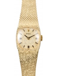 Imitation Gold Vintage Ladies Rolex Cocktail Watch WE00952