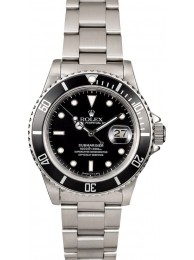 Imitation High Quality Certified Rolex Submariner 16800 Stainless Steel WE01687