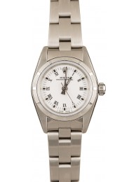 Imitation Ladies Rolex Oyster Perpetual 76030 White Roman WE02815