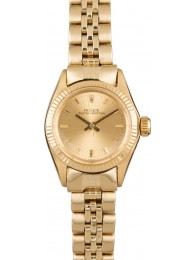 Imitation Lady Rolex 18K Oyster Perpetual 6619 WE01307
