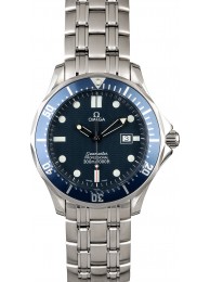 Imitation Omega Seamaster Pro 300M Blue Wave Dial WE00915