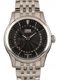 Imitation Oris Artelier Pointer Date Small Second Black Dial WE03120