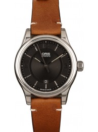 Imitation Oris Classic Date Black Arabic Dial WE02311