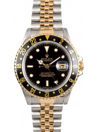 Imitation Rolex GMT-Master II 16713 Steel and Gold Jubilee WE02649