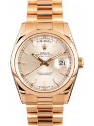 Imitation Rolex Presidential Rose Gold 118205 WE04638