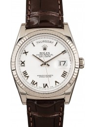 Imitation Rolex White Gold Day-Date 118139 WE00769