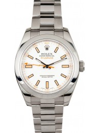 Knockoff AAAAA White Milgauss 116400 Rolex WE00466