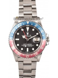 Knockoff Vintage Rolex GMT-Master II Pepsi Bezel 16750 1 WE03226