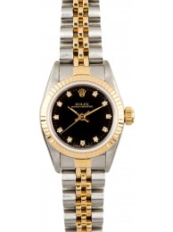 Ladies Diamond Rolex Oyster Perpetual 67193 WE03243