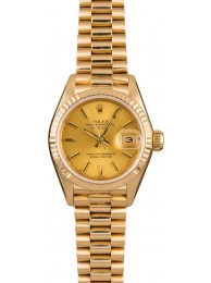 Ladies Rolex Datejust 69178 Presidential WE01658