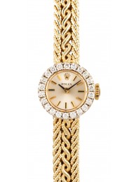 Ladies Rolex Diamond Cocktail Watch Vintage WE00906