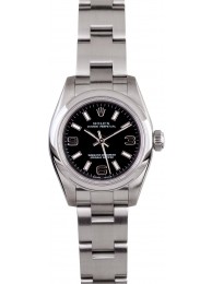 Ladies Rolex Oyster Perpetual 176200 Black WE00668