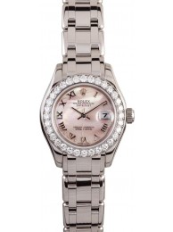 Ladies Rolex Pearlmaster Diamond Bezel WE03431