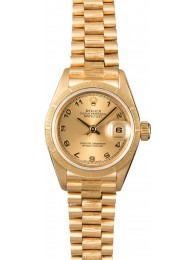 Ladies Rolex Presidential Datejust 69278 Bark WE00621