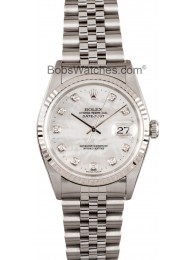 Luxury Rolex DateJust MOP Dial 16234 WE03030