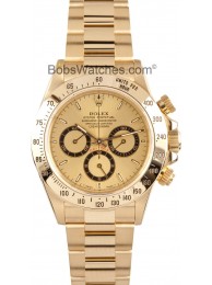 Luxury Rolex Daytona Zenith Gold 16528 WE01026