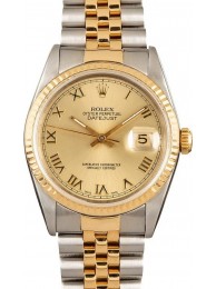 Men's Rolex Datejust 16233 Two-Tone WE00340