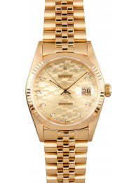 Men's Rolex DateJust Gold 16018 WE02784