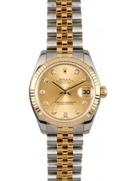 Mid-Size Rolex Datejust 178273 Diamond WE00752