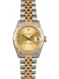 Mid-Size Rolex Datejust 68273 Champagne WE03396