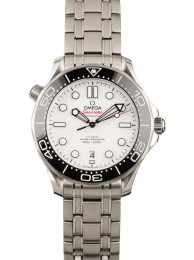 Omega 42MM Seamaster Diver White Dial WE00862