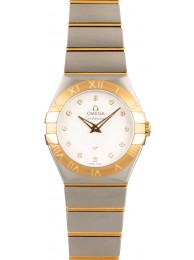 Omega Constellation Gold & Steel WE01364