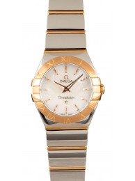 Omega Constellation Red Gold & Stainless Steel WE02205