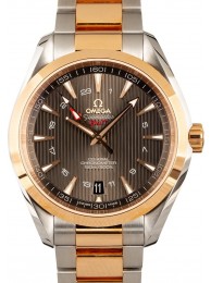 Omega Seamaster Aqua Terra Red Gold & Steel WE02653