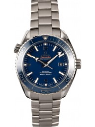 Omega Seamaster Planet Ocean 600M Co-Axial GMTOmega Seamaster Planet Ocean 600M Titanium WE01016