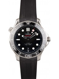 Omega Seamaster Pro 300M Black Wave Dial WE02517