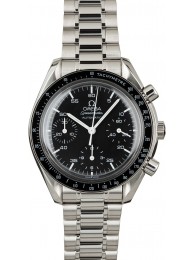 Omega Speedmaster Reduced Automatic Steel Chronograph Black Dial WE04180