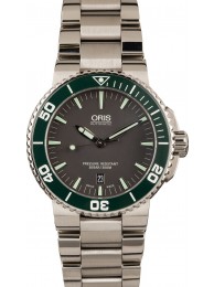 Oris Aquis Date Green Ceramic Bezel WE02571